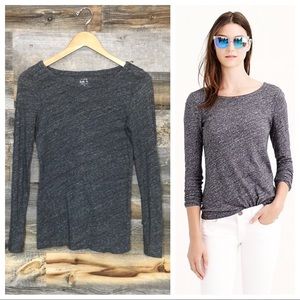 JCrew | Marled Long Sleeve Painter Tee | S